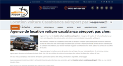 Desktop Screenshot of location-voiture-casablanca-aeroport.com
